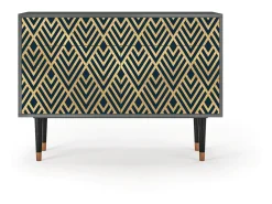 Aparador - 115x85x48 cm - BS4 - Egypt Triangles, Antracita