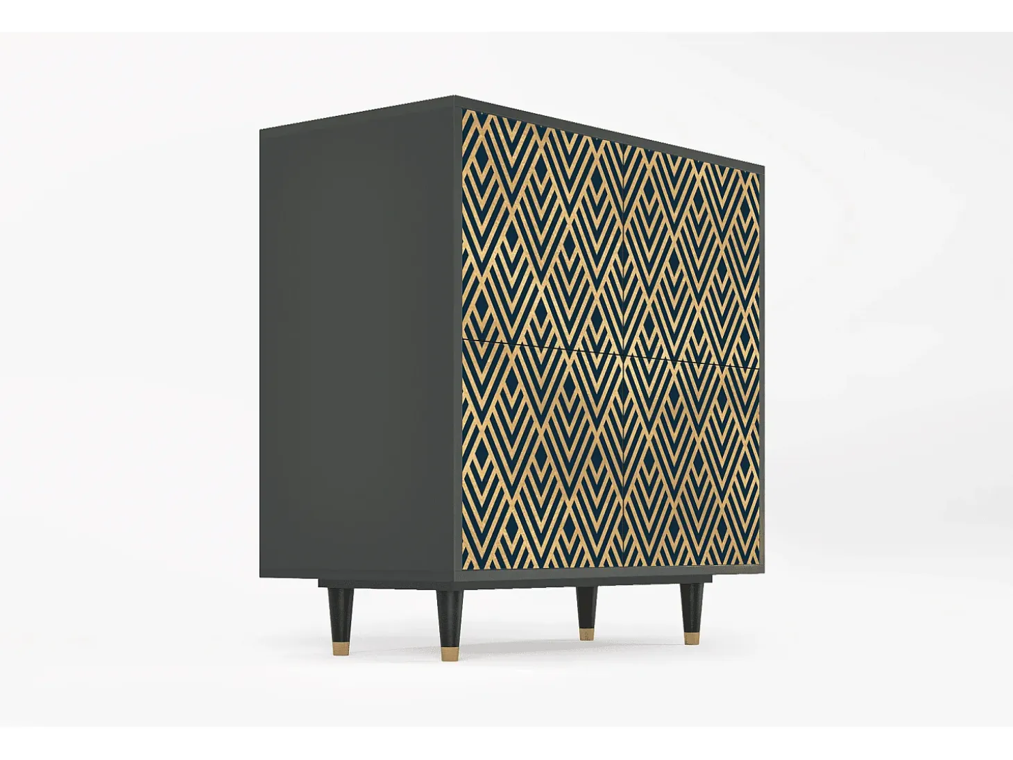 Aparador - 94x96x48 cm - BS3 - Egypt Triangles, Antracita
