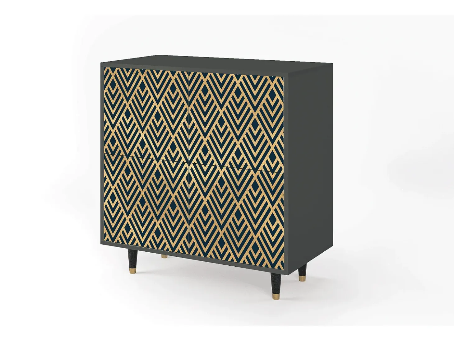 Aparador - 94x96x48 cm - BS3 - Egypt Triangles, Antracita