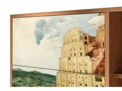 Aparador - 125x98x48 cm - BS2 - Elder The Tower, Nogal