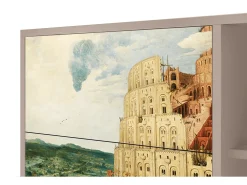Aparador - 125x98x48 cm - BS2 - Elder The Tower, Latte