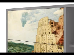 Aparador - 125x98x48 cm - BS2 - Elder The Tower, Gris