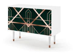 Aparador - 115x85x48 cm - BS4 - Emerald Gatsby, Blanco