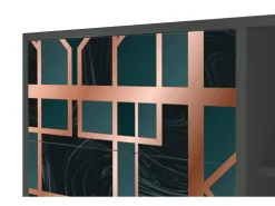 Aparador - 125x98x48 cm - BS2 - Emerald Metro, Antracita