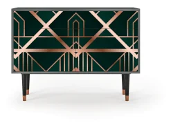 Aparador - 115x85x48 cm - BS4 - Emerald Gatsby, Antracita