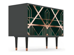 Aparador - 115x85x48 cm - BS4 - Emerald Gatsby, Antracita