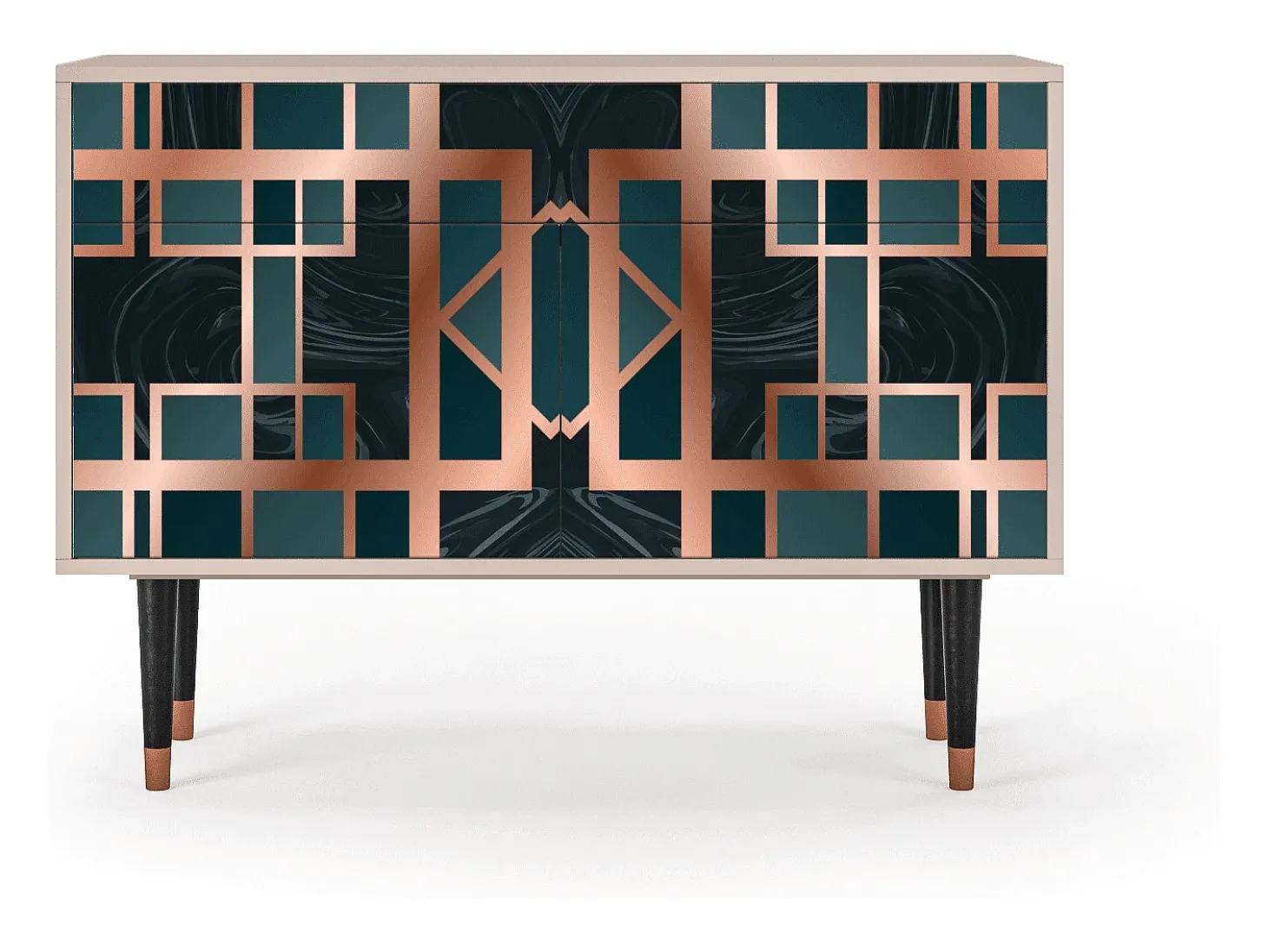 Aparador - 115x85x48 cm - BS4 - Emerald Metro, Latte