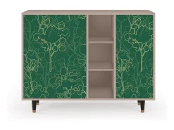 Aparador - 125x98x48 cm - BS2 - Emerald Forest, Latte