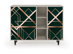 Aparador - 125x98x48 cm - BS2 - Emerald Gatsby, Arena