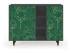 Aparador - 125x98x48 cm - BS2 - Emerald Forest, Antracita