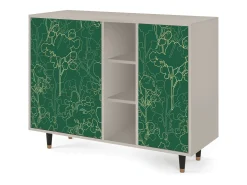 Aparador - 125x98x48 cm - BS2 - Emerald Forest, Arena