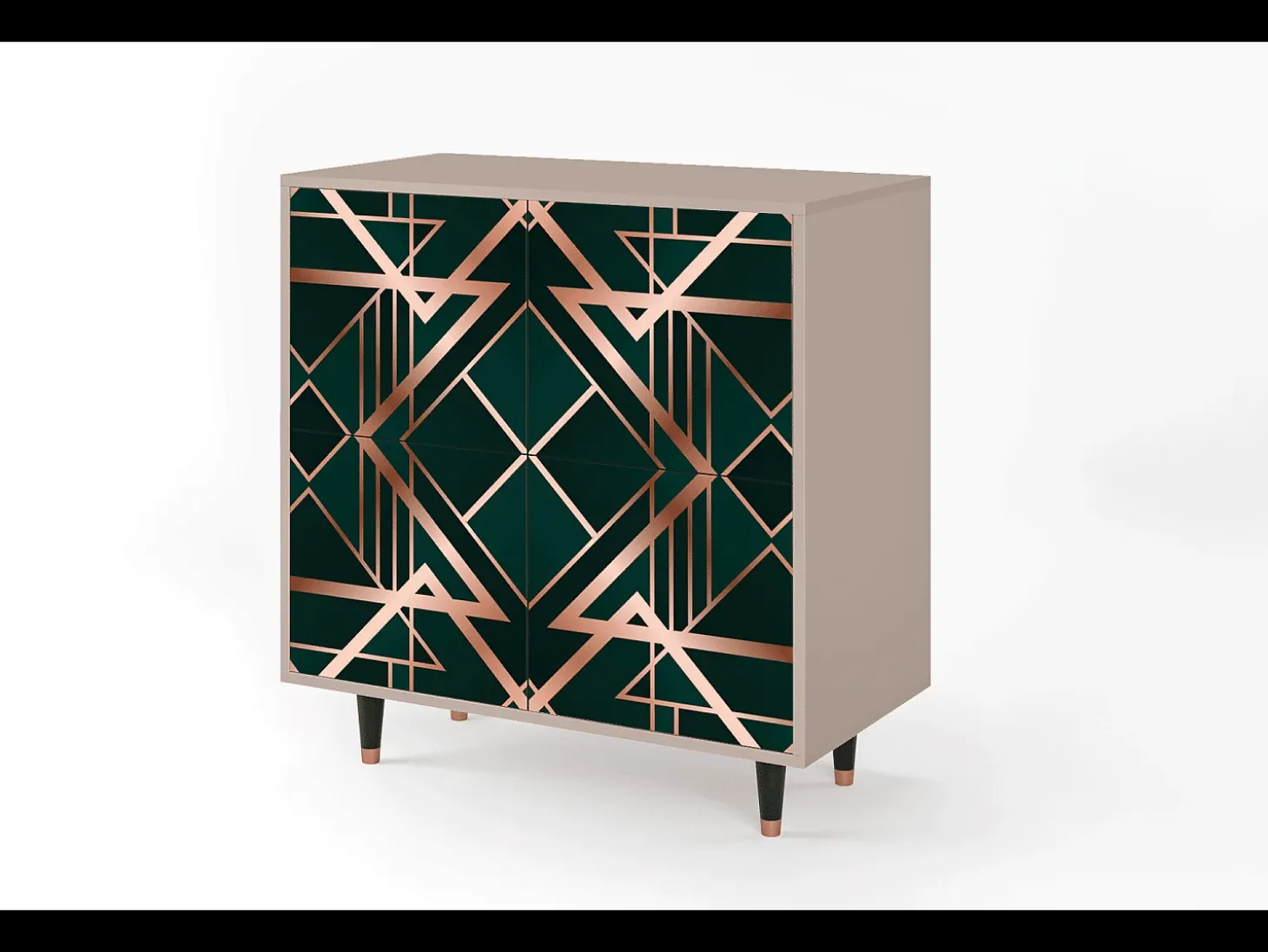 Aparador - 94x96x48 cm - BS3 - Emerald Gatsby, Latte