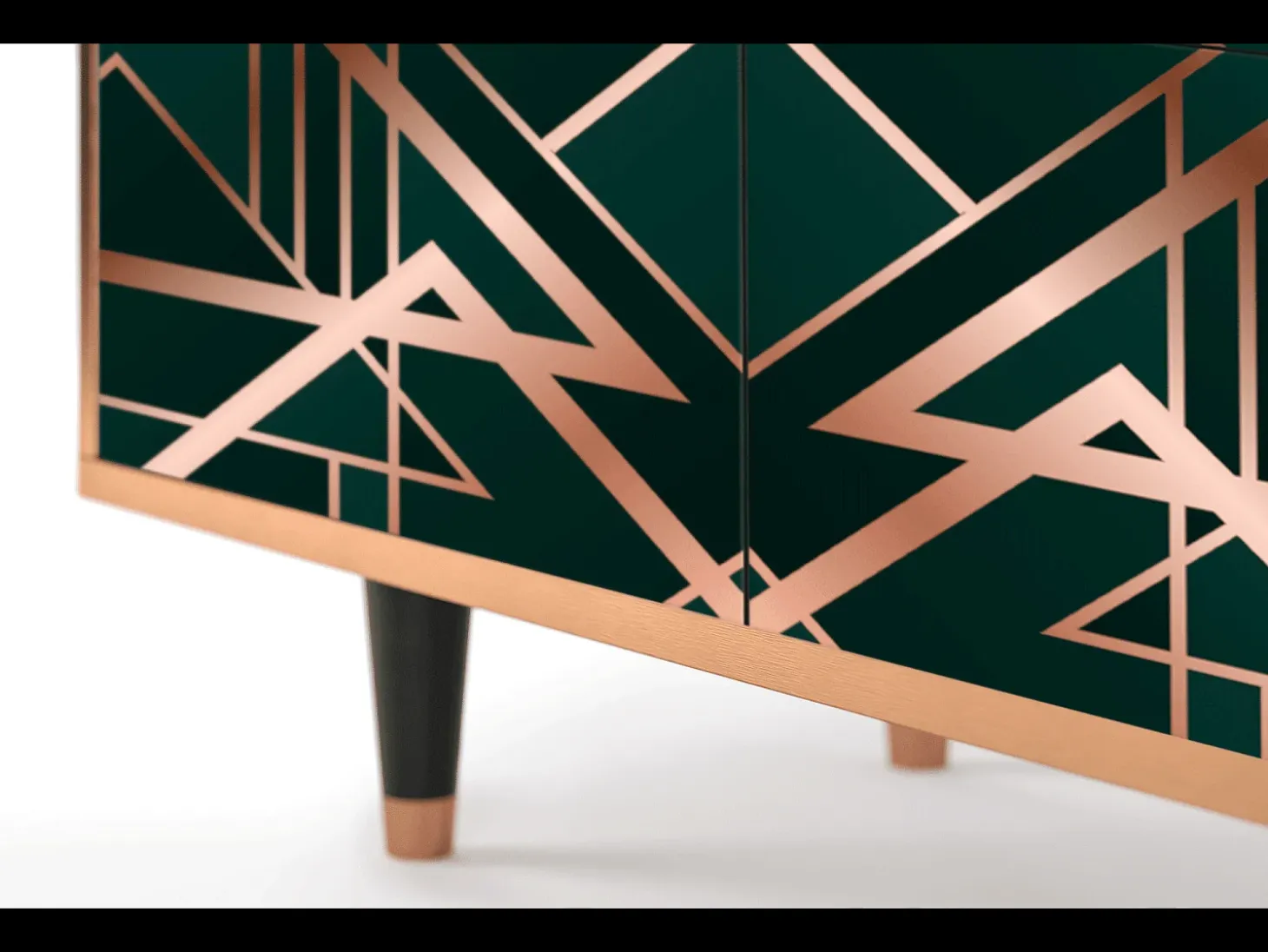 Aparador - 94x96x48 cm - BS3 - Emerald Gatsby, Nogal