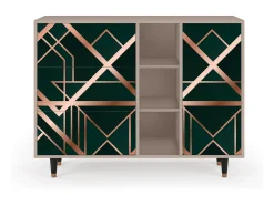 Aparador - 125x98x48 cm - BS2 - Emerald Gatsby, Latte