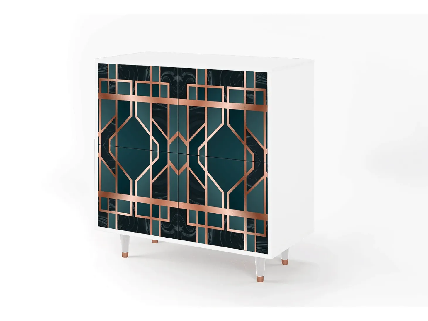 Aparador - 94x96x48 cm - BS3 - Emerald Metro, Blanco