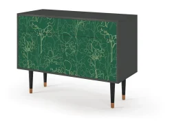 Aparador - 115x85x48 cm - BS4 - Emerald Forest, Antracita
