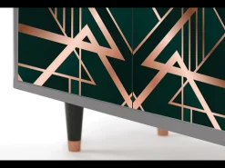Aparador - 94x96x48 cm - BS3 - Emerald Gatsby, Gris
