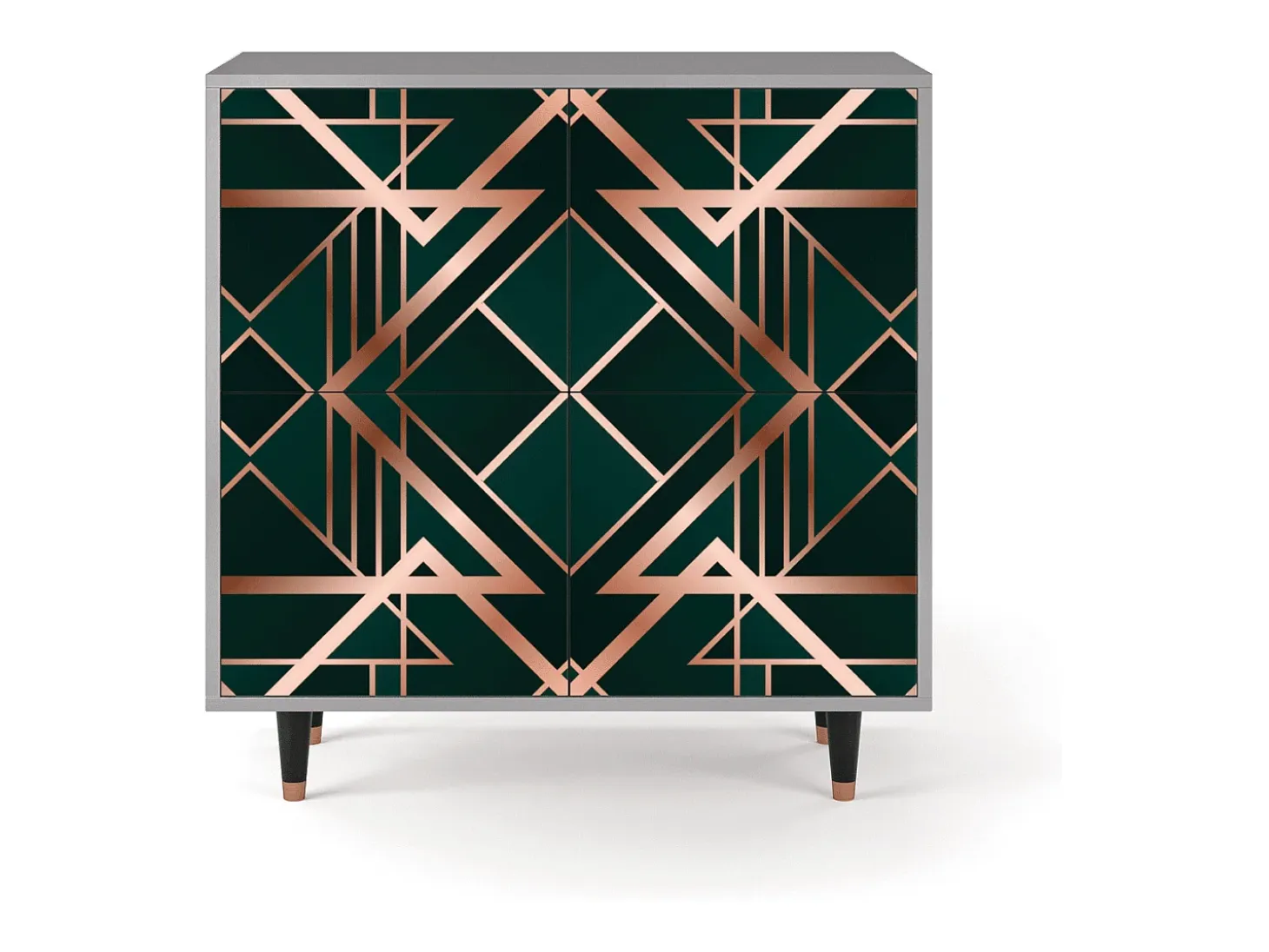 Aparador - 94x96x48 cm - BS3 - Emerald Gatsby, Gris