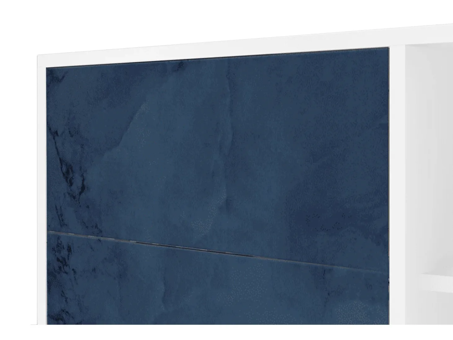 Aparador - 125x98x48 cm - BS2 - Endless Galaxi, Blanco