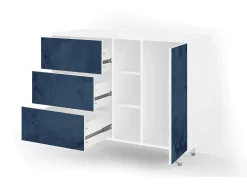 Aparador - 125x98x48 cm - BS2 - Endless Galaxi, Blanco