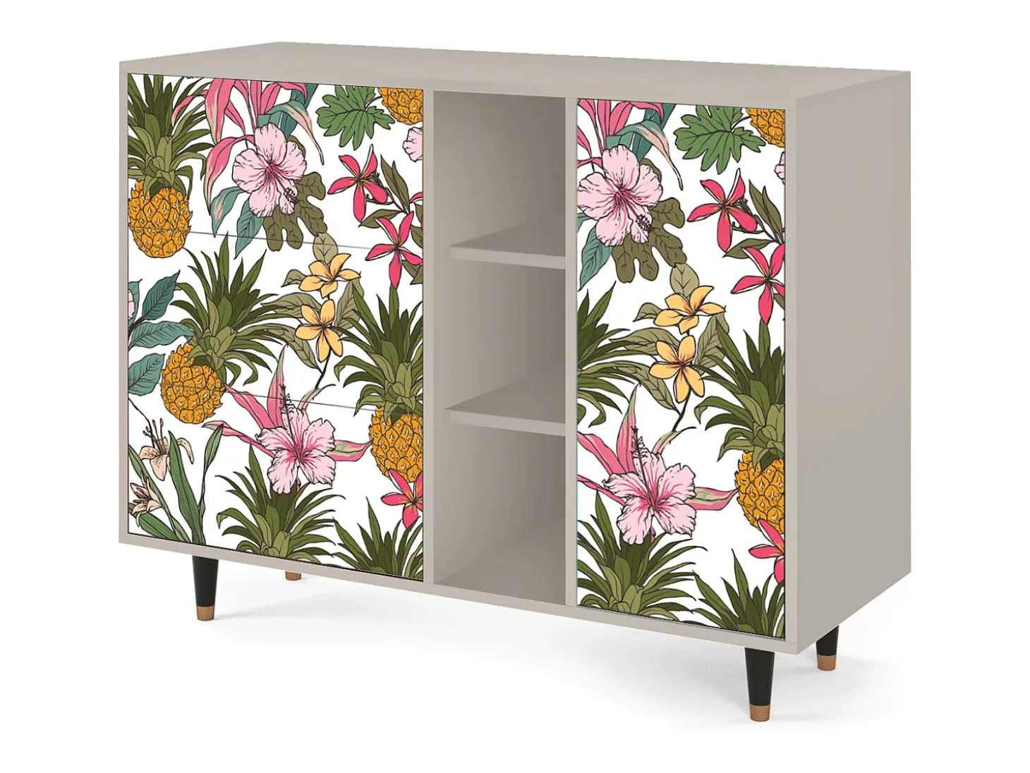Aparador - 125x98x48 cm - BS2 - Estival Fruit, Arena