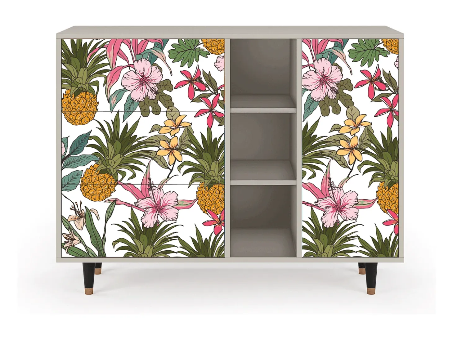 Aparador - 125x98x48 cm - BS2 - Estival Fruit, Arena