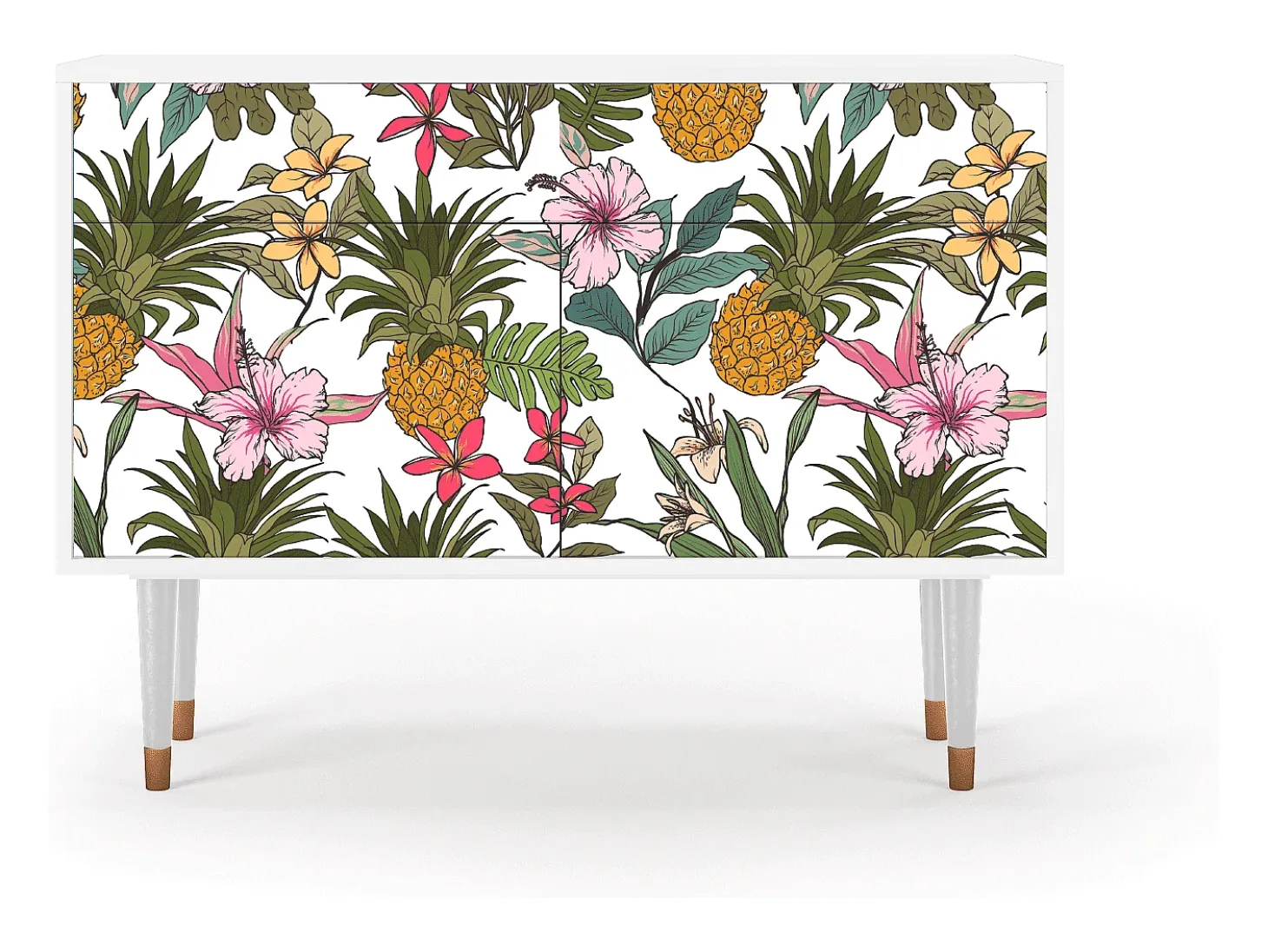 Aparador - 115x85x48 cm - BS4 - Estival Fruit, Blanco