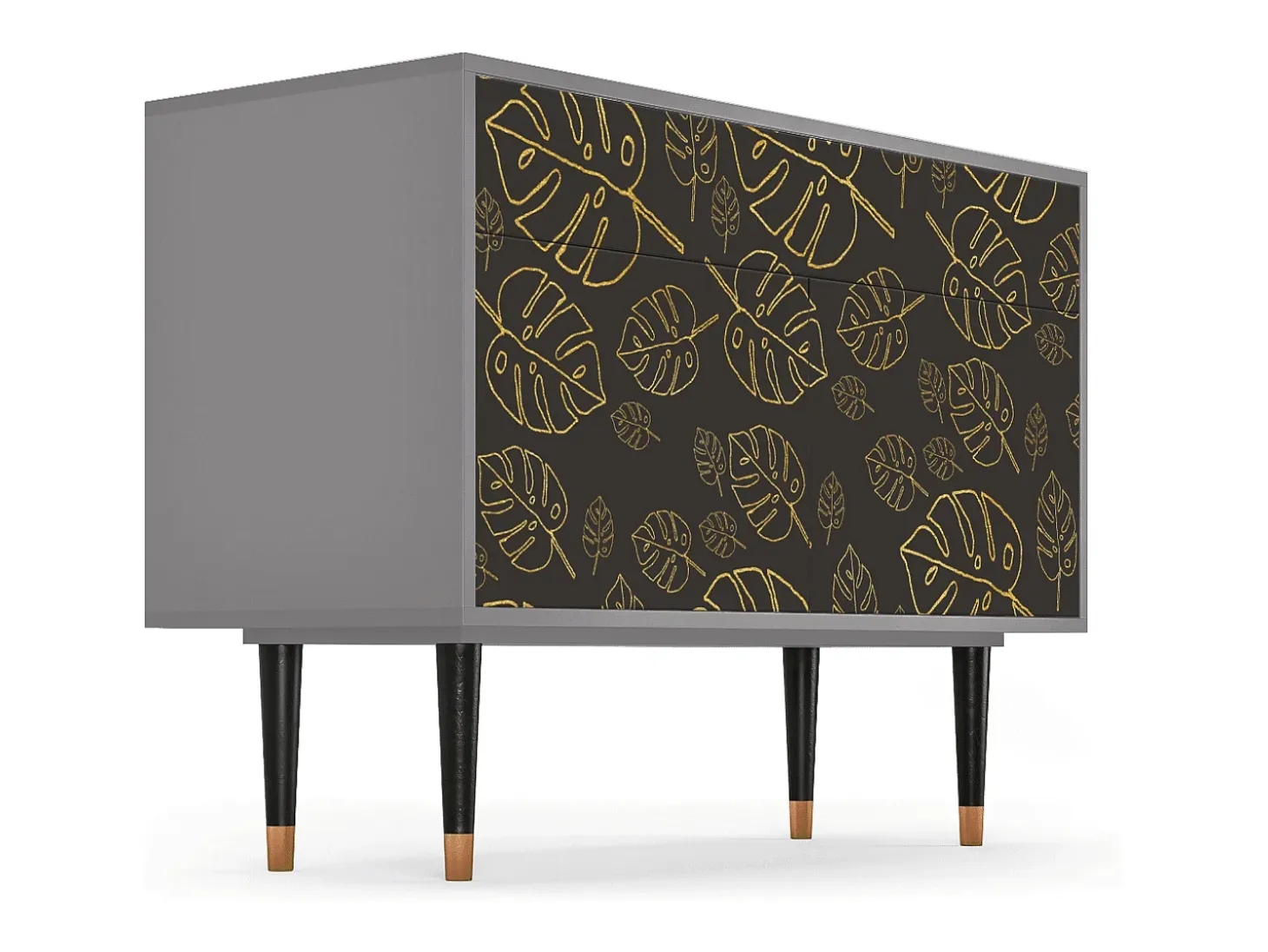 Aparador - 115x85x48 cm - BS4 - Fall Of The Leaves, Gris