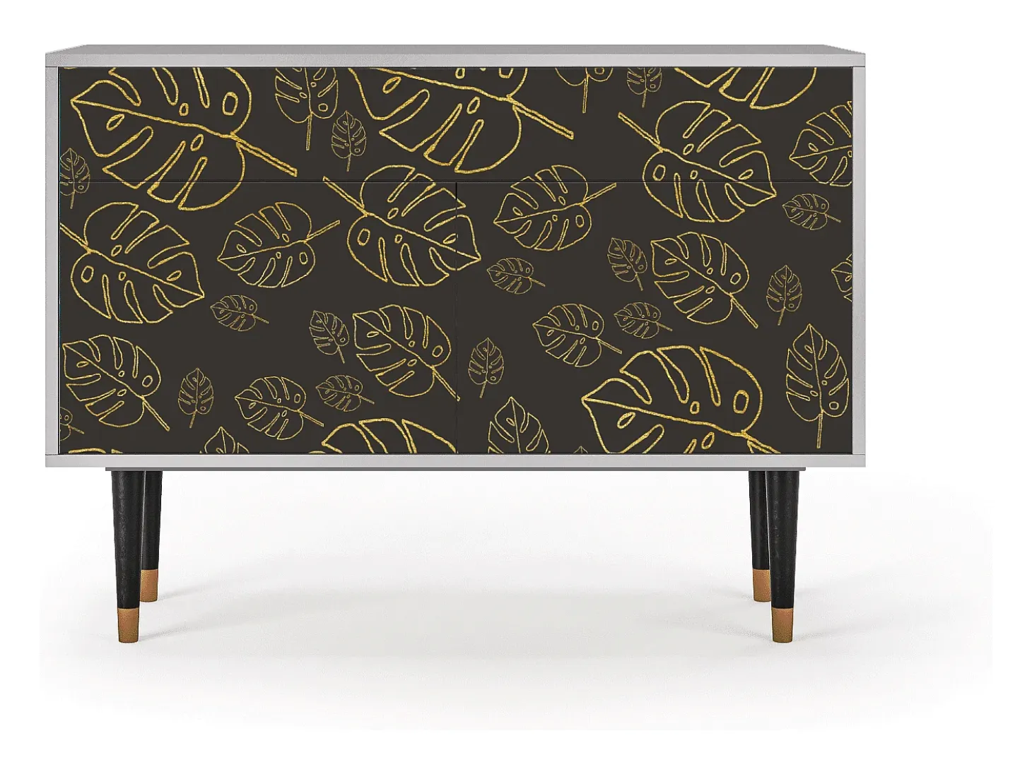 Aparador - 115x85x48 cm - BS4 - Fall Of The Leaves, Gris