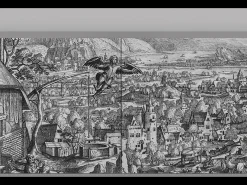 Aparador - 115x85x48 cm - BS4 - Farms in a Village, Gris