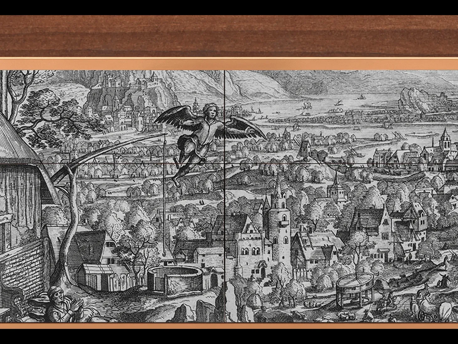 Aparador - 115x85x48 cm - BS4 - Farms in a Village, Nogal