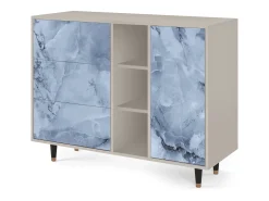 Aparador - 125x98x48 cm - BS2 - Feather Ice, Arena