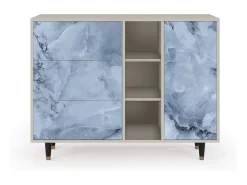 Aparador - 125x98x48 cm - BS2 - Feather Ice, Arena