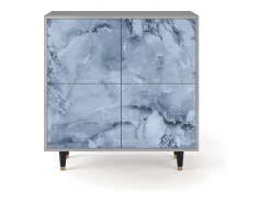 Aparador - 94x96x48 cm - BS3 - Feather Ice, Gris