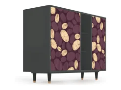 Aparador - 125x98x48 cm - BS2 - Fine Wine, Antracita