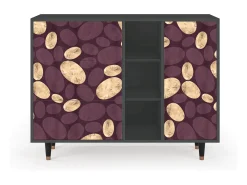 Aparador - 125x98x48 cm - BS2 - Fine Wine, Antracita