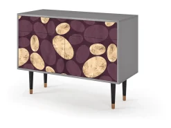 Aparador - 115x85x48 cm - BS4 - Fine Wine, Gris