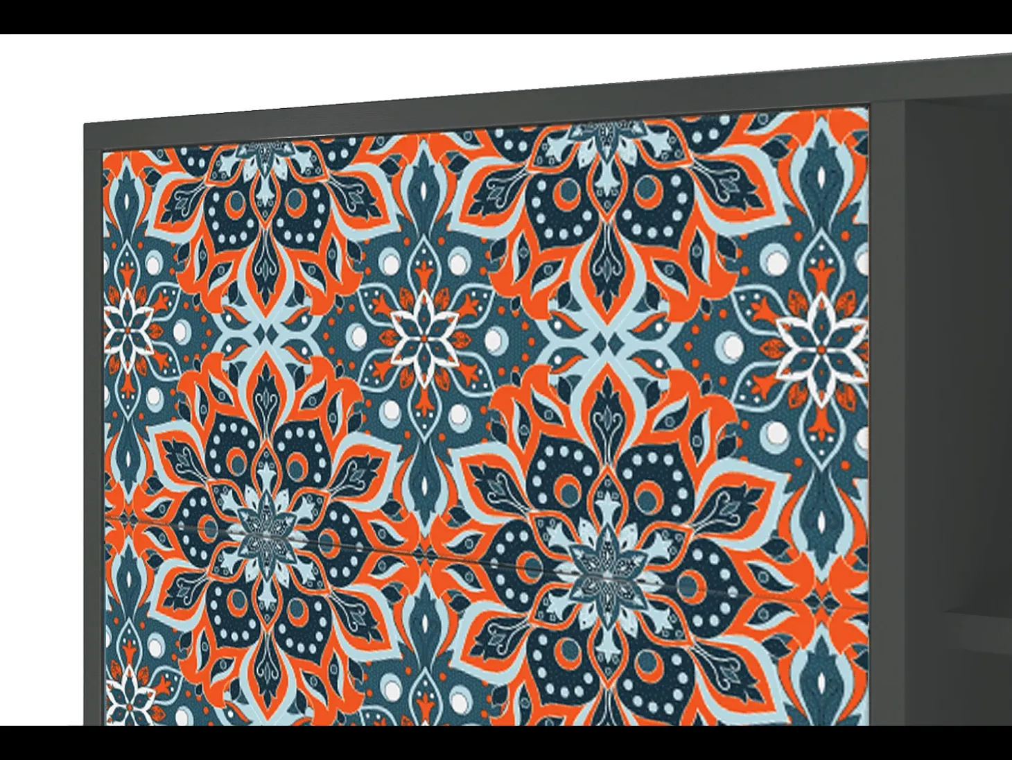 Aparador - 125x98x48 cm - BS2 - Fire Beetle, Antracita