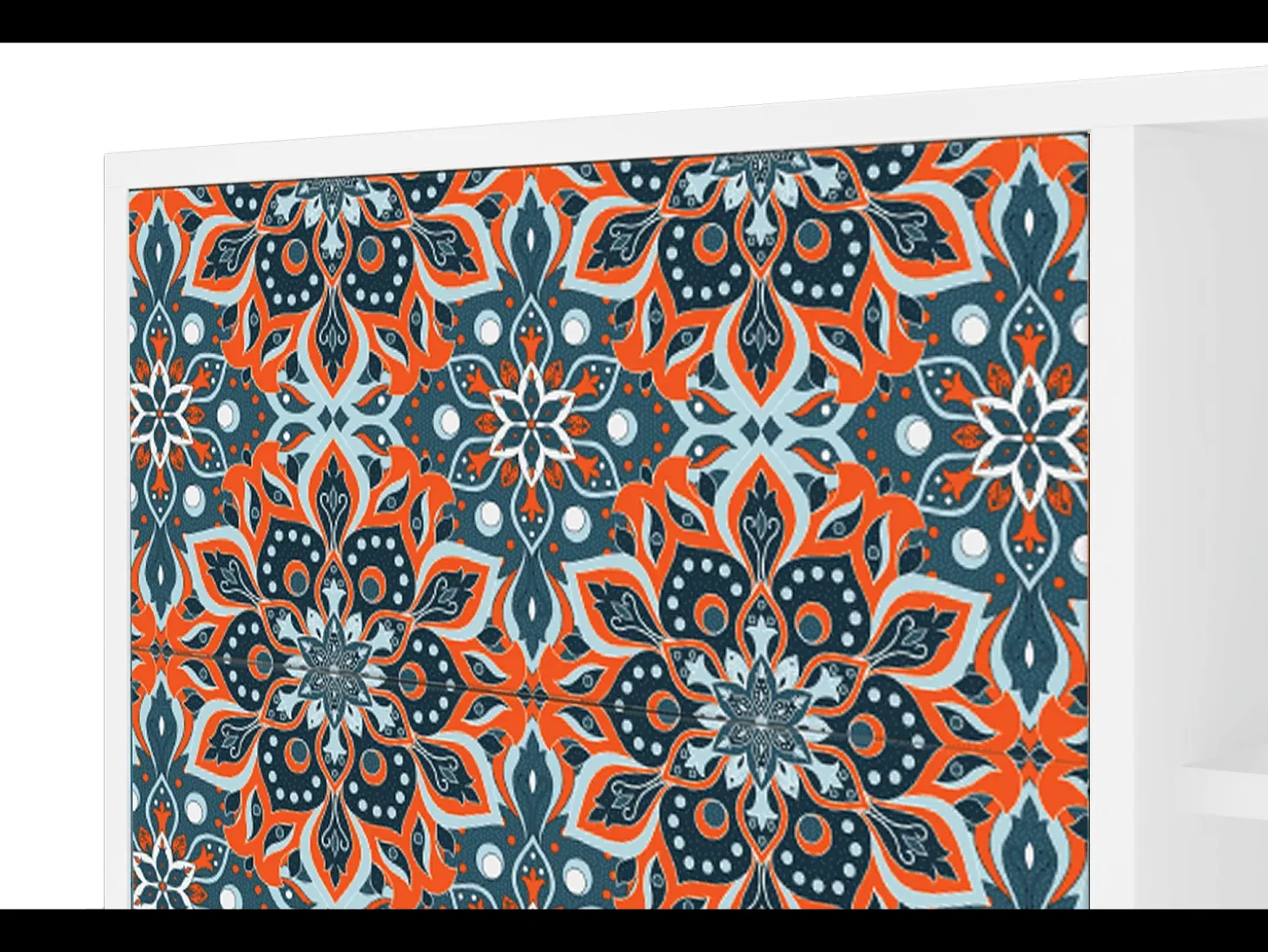 Aparador - 125x98x48 cm - BS2 - Fire Beetle, Blanco