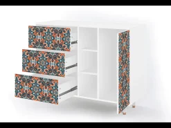 Aparador - 125x98x48 cm - BS2 - Fire Beetle, Blanco
