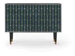 Aparador - 115x85x48 cm - BS4 - Flower of the Nile, Antracita