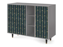 Aparador - 125x98x48 cm - BS2 - Flower of the Nile, Gris