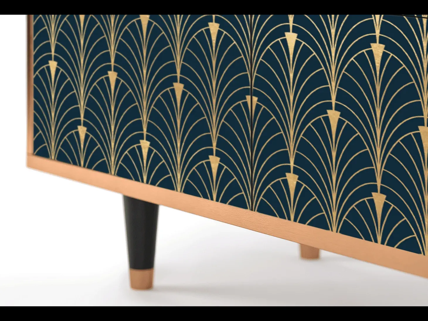 Aparador - 94x96x48 cm - BS3 - Flower of the Nile, Nogal