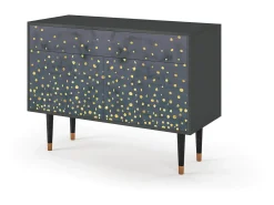 Aparador - 115x85x48 cm - BS4 - Foggy Lights, Antracita