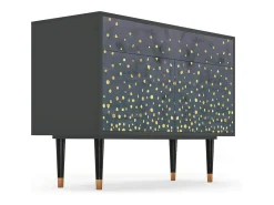 Aparador - 115x85x48 cm - BS4 - Foggy Lights, Antracita