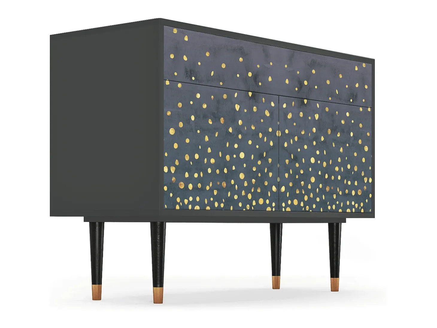 Aparador - 115x85x48 cm - BS4 - Foggy Lights, Antracita