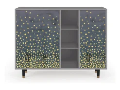 Aparador - 125x98x48 cm - BS2 - Foggy Lights, Gris