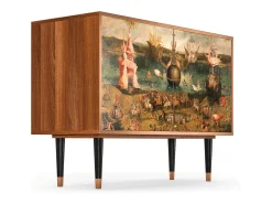 Aparador - 115x85x48 cm - BS4 - Garden of Delights , Nogal