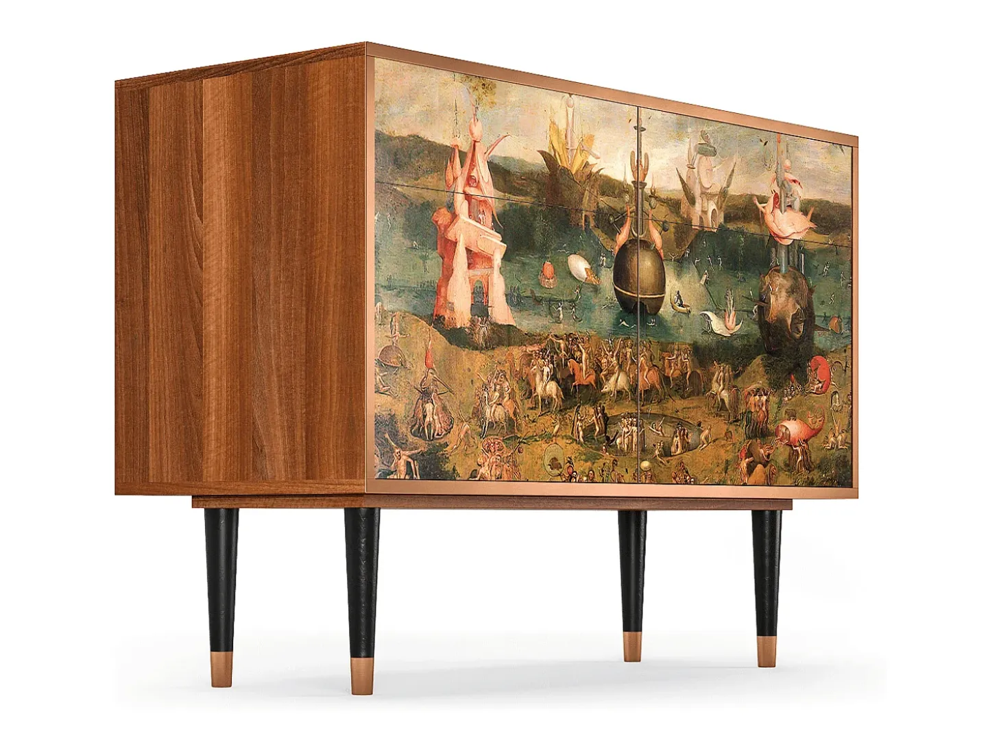 Aparador - 115x85x48 cm - BS4 - Garden of Delights , Nogal