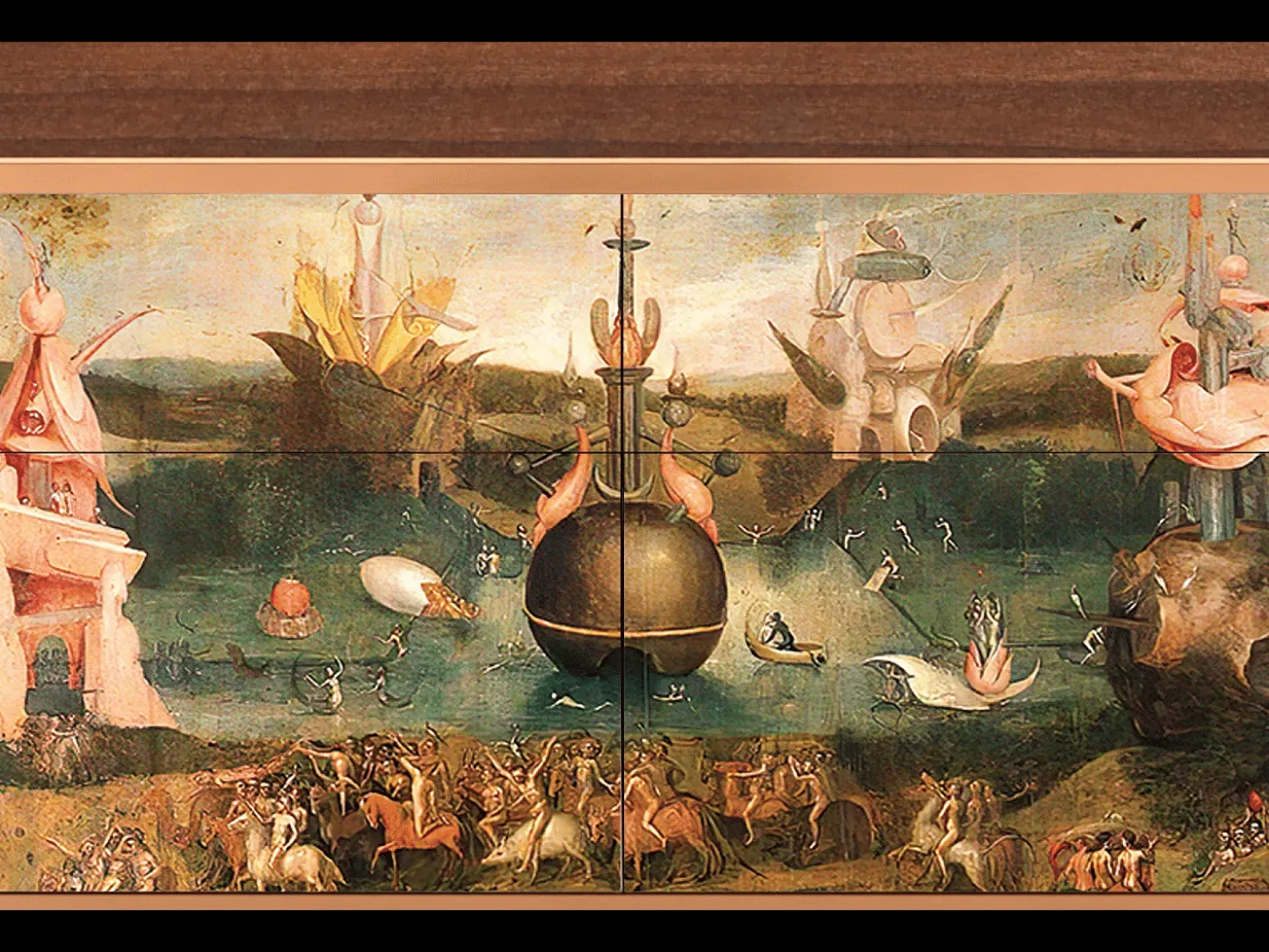Aparador - 115x85x48 cm - BS4 - Garden of Delights , Nogal